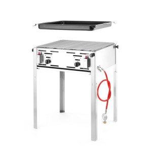 Professional Gas Barbecue Grill-Master Maxi - Brand HENDI - Fourniresto