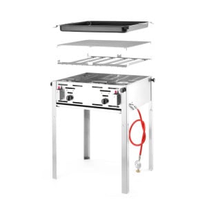 Gasolgrill Professionell Grill-Master Maxi - Märke HENDI - Fourniresto