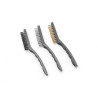 Set de brosses métalliques étroites - 3 pièces - Marque HENDI - Fourniresto