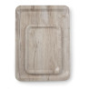 Melamine Printed Light Wood Service Tray - 350 x 240 mm