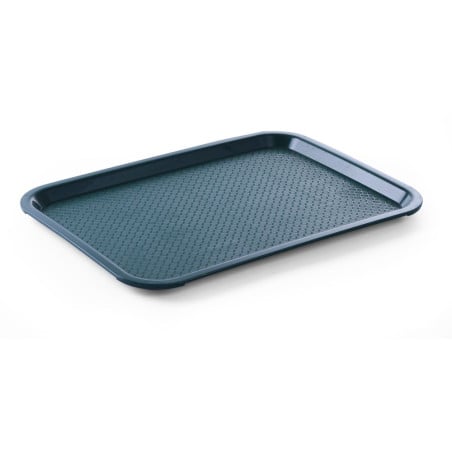 Plateau Rectangulaire Fast-Food Vert - 415 x 305 mm