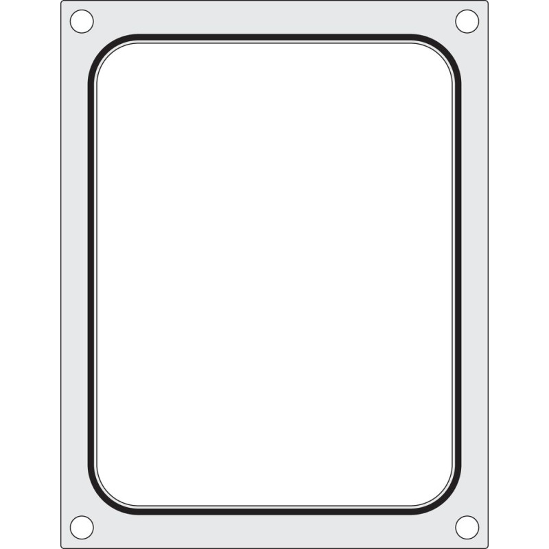 Sealing Matrix for Manual Sealer - 227 x 178 mm - Hendi