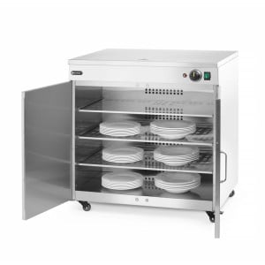 Plate Warmer - 108 Stainless Steel Plates HENDI: Optimal Maintenance and Warming