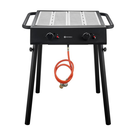 Gasolgrill - Svart HENDI | Optimal prestanda, minnesvärda grillningar