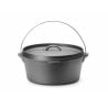 Cast Iron Pot 9L - Even Cooking & Induction