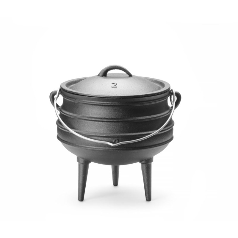 6 L HENDI Cast Iron Pot - Even and flavorful cooking