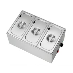 Bain-marie 3 x 1/3 GN professional