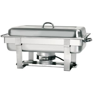 Heating plate for professional chafing dishes