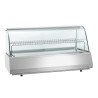 Vitrine réfrigérée GN 3/1 professionnelle avec verre bombé