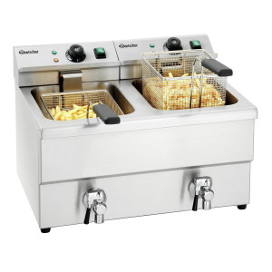 Friteuse Professionell Imbiss II - 2x8 L - Bartscher