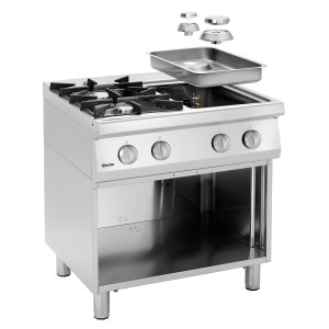 Fourneau 4 Feux med Underdel Serie 700