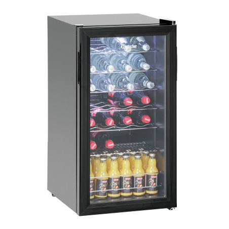 Refrigerated drink display case - 28 Bottles