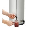 Hot water dispenser 28L - Insulated dispenser / Samovar / Professional hot wine pot Casselin