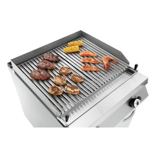 Gasolgrill med lavasten Professionell Bartscher Serie 900 - Grill V