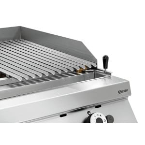 Professionell gasdriven lavastensgrill Bartscher Serie 900 - Grill V