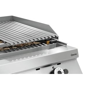 Gasolgrill med lavasten Professionell Bartscher Serie 900 - Grill V