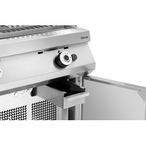 Professional Bartscher Series 900 gas lava stone grill - Grille V