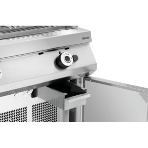 Professionell gasdriven lavastensgrill Bartscher Serie 900 - Grill V