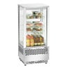 Mini Professional Refrigerated Display Case Bartscher - 78 L Stainless Steel