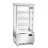 Mini Vitrine Réfrigérée Professionnelle Bartscher - 78 L Inox