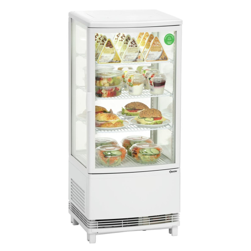 Mini Professional Refrigerated Display Case Bartscher - 86 L