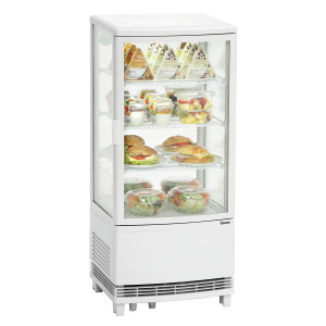 Mini Professional Refrigerated Display Case Bartscher - 86 L