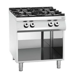 4-burner stove series 900 - Open Base from the brand Bartscher