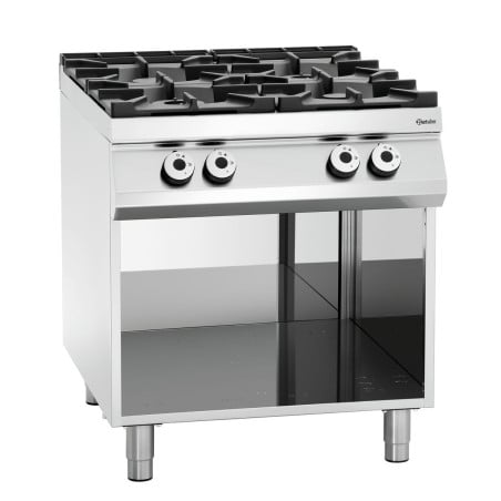 4-burner stove series 900 - Open Base from the brand Bartscher
