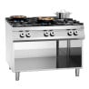 6-burner stove series 900 - Open Base from the brand Bartscher