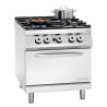 4-burner stove series 900 - Gas Oven GN 2/1 by Bartscher