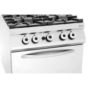 4-burner stove series 900 - Gas Oven GN 2/1 by Bartscher