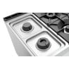 Spis med 6 brännare serie 900 - Gasugn GN 2/1 och skåp från märket Bartscher