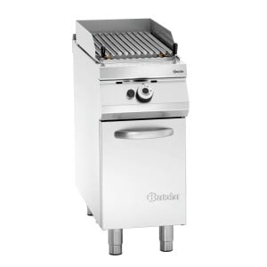 Gasdriven lavastenargrill - Bredd 400 av märket Bartscher