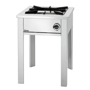 Professional Gas Stove on Legs - 1 Burner - 280 mm Bartscher 1050603