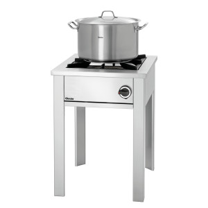 Professionell gasolspis på ben - 1 brännare - 280 mm Bartscher 1050603