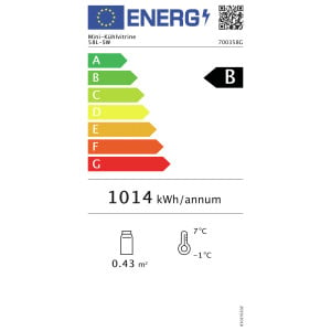 Pieni jäähdytetty vitriini 58 L - SW - Bartscher