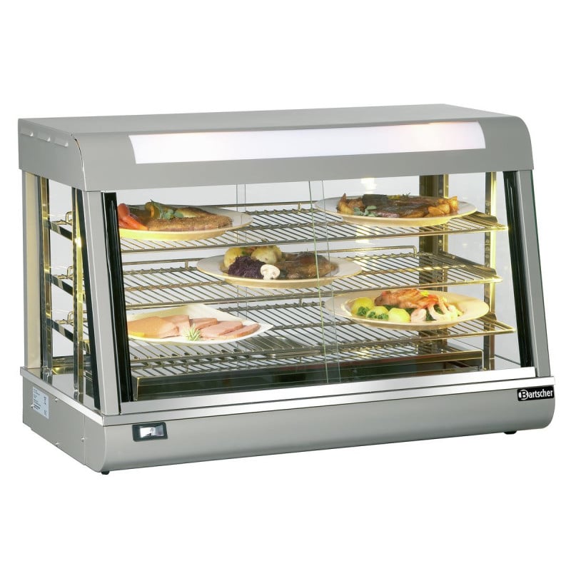 Vitrine Lämmitetty Deli II - 152 L Bartscher