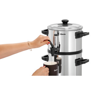 Mjölkdispenser för kaffebryggare