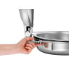 Chafing Dish Flexibel Rund med Avtagbart Lock - 6,2 L - Bartscher