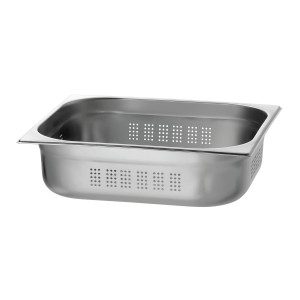 Perforated Gastronorm Pan GN 2/3 - D 100 mm