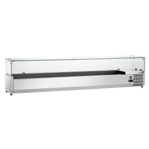 Saladette asetettavaksi - 10 x GN 1/4