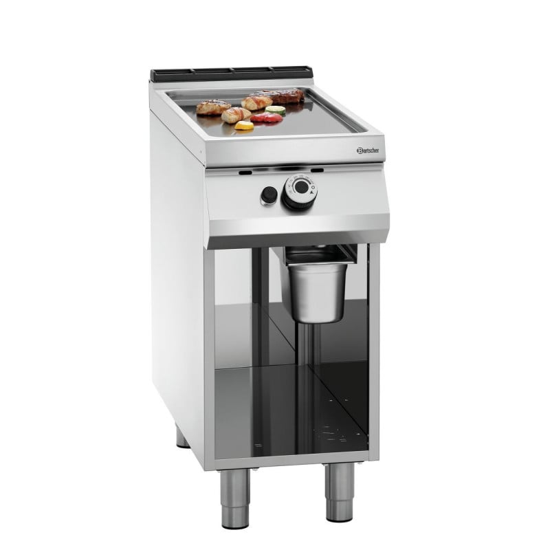 Slät Snackerplatta - L 400 mm - Gas Slät Snackerplatta - L 400 mm - Gas