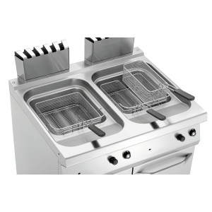 Friteerauslaite Sarja 700 - 2 x 15 L - Kaasu