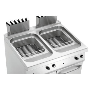 Friteerauslaite Sarja 700 - 2 x 15 L - Kaasu