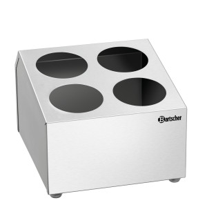 Besticklåda för 4 Behållare - Bartscher