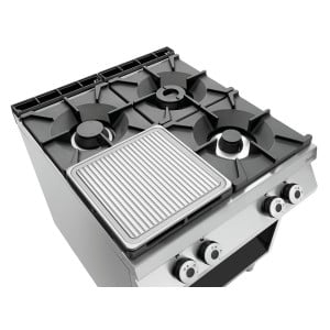 Grill plate for Gas Stoves Series 900 Master - Bartscher