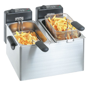 Fritös MINI III Bartscher - Dubbelkärl 4 liter - Effekt 4400W