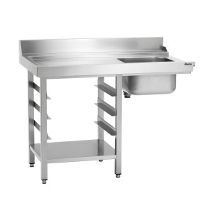 DS-LI1B SKE sorting table in stainless steel - Optimal dimensions