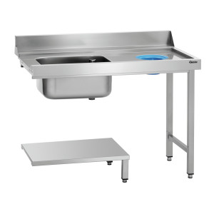 DS-R1BAS sorting table in stainless steel by Bartscher - Professional efficiency