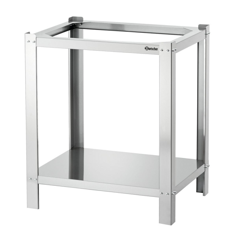 Support PO NT5 Bartscher en Acier Nickel-Chrome - Dimensions 760x610x900 mm